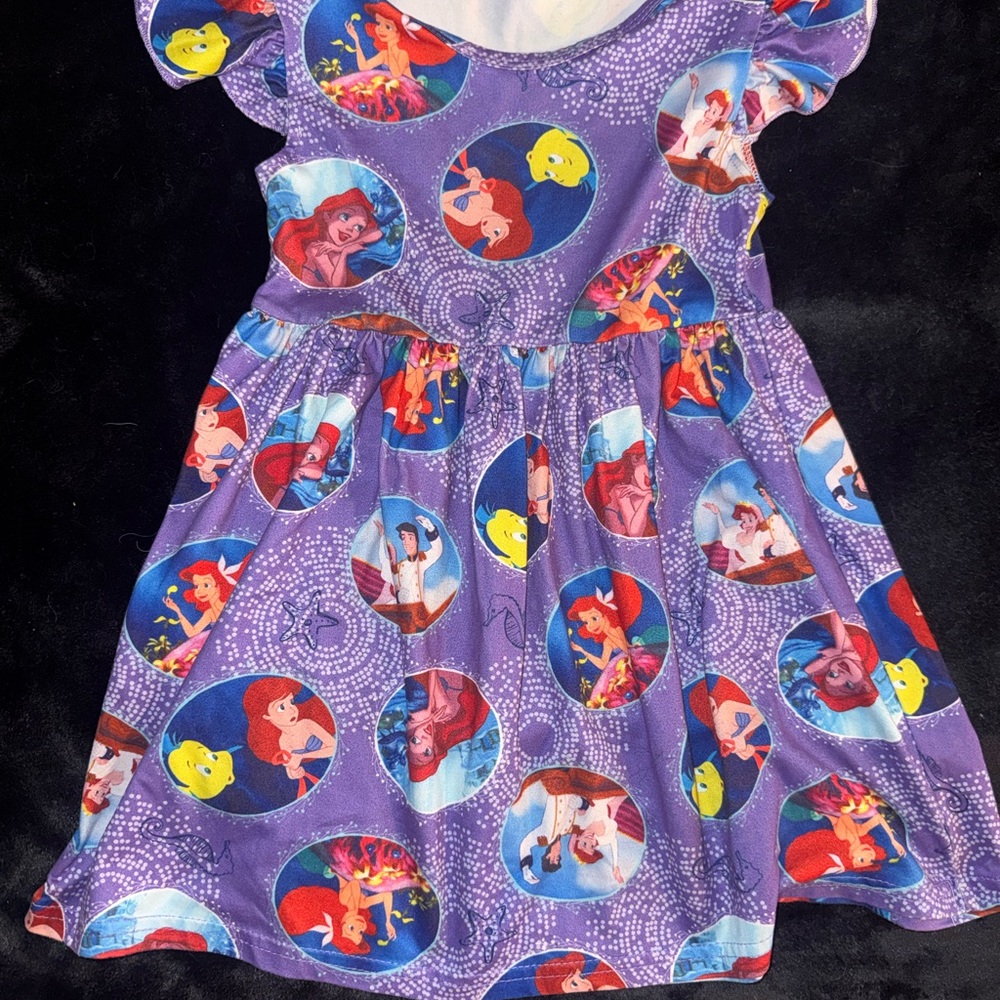 (Cross-listed) Purple Little Mermaid Dress